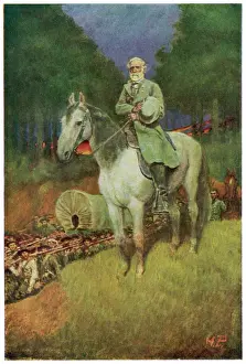 Confederate General Prints: Robert E Lee / Pyle / Spirit