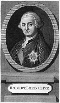 British Military Commander Prints: Robert Lord Clive