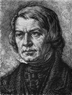 German Musician Biography Prints: Robert Schumann