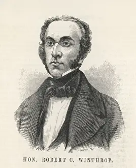 19th Century Politics Prints: Robert Winthrop