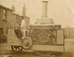 Roberts self-propelling steam fire engine Roberts self-propelling steam fire engine