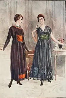 Historical Fashion Models Prints: Robes d
