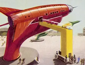 Military Equipment Prints: Rocket Launcher