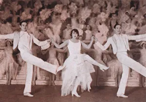 The Rocky Twins with Mistinguett in Paris Miss, 1929 The Rocky Twins with Mistinguett in Paris Miss, 1929