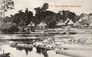 Rokele village, Sierra Leone, West Africa Rokele village, Sierra Leone, West Africa