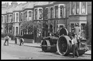 Historic Steam Engine Photos Prints: Roller (Suburb)