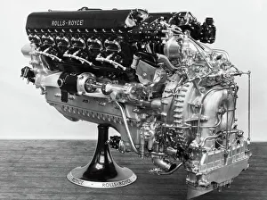 Rolls-Royce Merlin X / 10 Supercharged Piston Aero-Engine Rolls-Royce Merlin X / 10 Supercharged Piston Aero-Engine