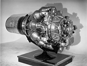 Rolls Royce Nene turbojet Starboard front quarter Rolls Royce Nene turbojet Starboard front quarter
