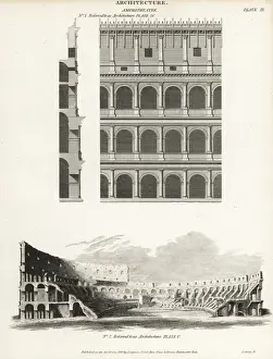 Universal Dictionary Of Arts Images Prints: Roman ampitheatre