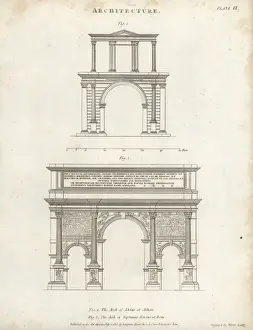 Universal Dictionary Of Arts History Prints: Roman arches
