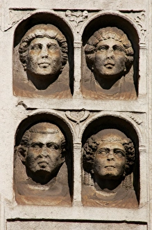 Roman Art. Gravestone, dating the 1st century AD. Porta Nuov Roman Art. Gravestone, dating the 1st century AD. Porta Nuov