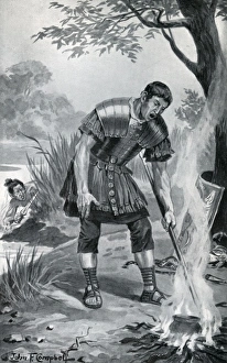 Roman legionary ambushed in Caledonia Roman legionary ambushed in Caledonia