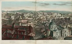 Panoramic View Of Rome Prints: Rome