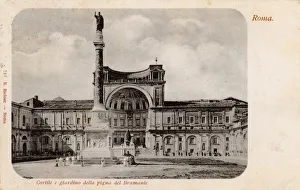 Rome, Italy - Belvedere Palace - Court of the Pigne Rome, Italy - Belvedere Palace - Court of the Pigne