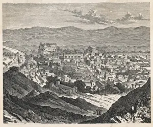Ancient Italy Landmarks Prints: Rome at Time of Caesar