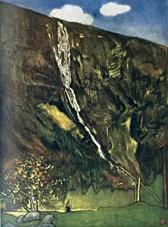 Norwegian Waterfalls Prints: Romsdals Waterfall