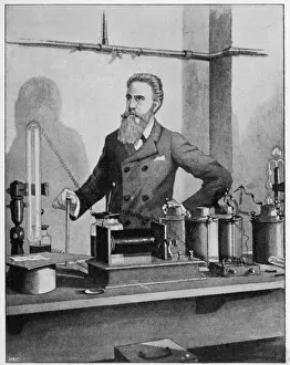 Wilhelm Conrad Rontgen Prints: Rontgen / Hodgson / Lab