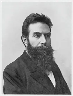 Wilhelm Conrad Rontgen Prints: Rontgen Os Maitres