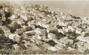 African Coastal Scene Prints: The rooftops of Algiers