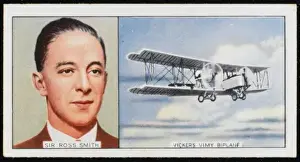 Vickers Vimy Print - Ross Smith's 1919 Flight to Australia