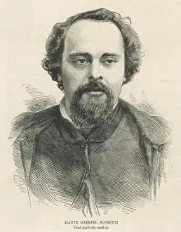 British Artists 19th Century Prints: Rossetti / Graphic