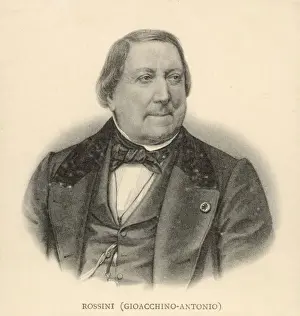 Italian Opera Music Prints: Rossini / Anon Eng