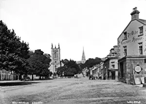 Northern Ireland Street Scene Prints: Rostrevor Square