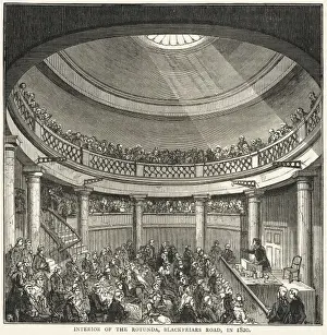 19th Century History Prints: Rotunda Blackfriars