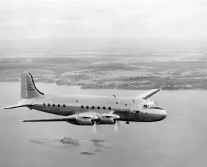 Canadair C-4 G-ALHG Aurora of BOAC Print