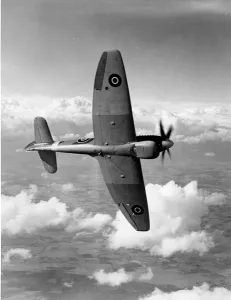 Prints of Hawker Tempest V, EJ743 Airplanes And Aviation Prints: Hawker Tempest V EJ743 Print