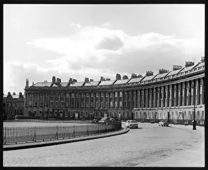 Print of Royal Crescent Bath, 1767-1775