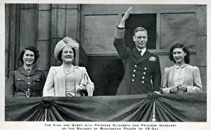 Royal Family - VE Day - Buckingham Palace Royal Family - VE Day - Buckingham Palace