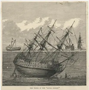 Maritime History UK Prints: THE ROYAL GEORGE