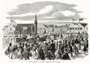 Royal Marriage Festivities at Christchurch, New Zealand (Marriage of Edward Royal Marriage Festivities at Christchurch, New Zealand (Marriage of Edward