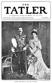 Royal Wedding 1904 - Tatler front cover Royal Wedding 1904 - Tatler front cover