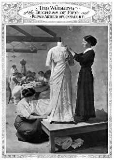 Royal Wedding 1913 -- Connaught Fife -- wedding dress Royal Wedding 1913 -- Connaught Fife -- wedding dress
