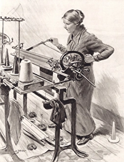 Royal Wedding 1919 -- Blind Trousseau Worker Royal Wedding 1919 -- Blind Trousseau Worker