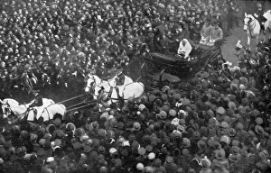 Royal Wedding 1919 - leaving Westminster Abbey Royal Wedding 1919 - leaving Westminster Abbey