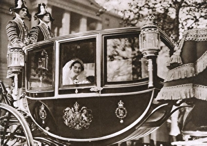 Royal Wedding 1935 - Bride on her way to Buckingham Palace Royal Wedding 1935 - Bride on her way to Buckingham Palace