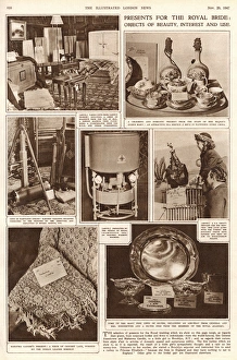 Royal Wedding 1947 - presents for the royal bride Royal Wedding 1947 - presents for the royal bride
