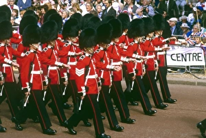 Royal Wedding 1986 - Guards in procession Royal Wedding 1986 - Guards in procession