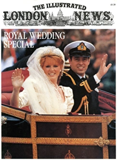 Royal Wedding 1986 - ILN front cover Royal Wedding 1986 - ILN front cover