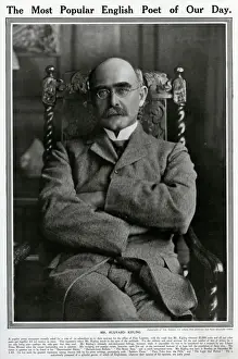 Rudyard Kipling Portrait Prints: Rudyard Kipling in 1913