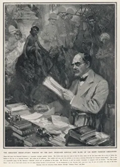 Rudyard Kipling by Cyrus Cuneo Rudyard Kipling by Cyrus Cuneo