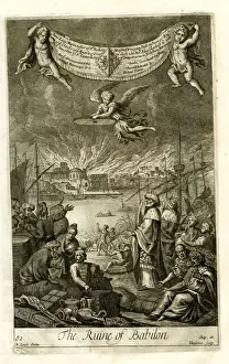 New Testament Art Prints: The ruin of Babylon