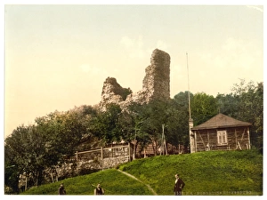 Ruined castle, Rothenburg, Hartz, Germany Ruined castle, Rothenburg, Hartz, Germany