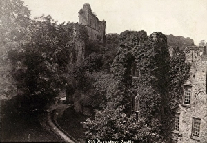 Ruins of Chepstow Castle, Monmouthshire, Wales Ruins of Chepstow Castle, Monmouthshire, Wales