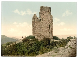 Ruins on the Kyffhausen, Hartz, Germany Ruins on the Kyffhausen, Hartz, Germany