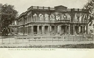 Ruins of Red House, Port of Spain, Trinidad, West Indies Ruins of Red House, Port of Spain, Trinidad, West Indies