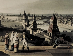 Russia (19th c.). Moscow. Litography Russia (19th c.). Moscow. Litography